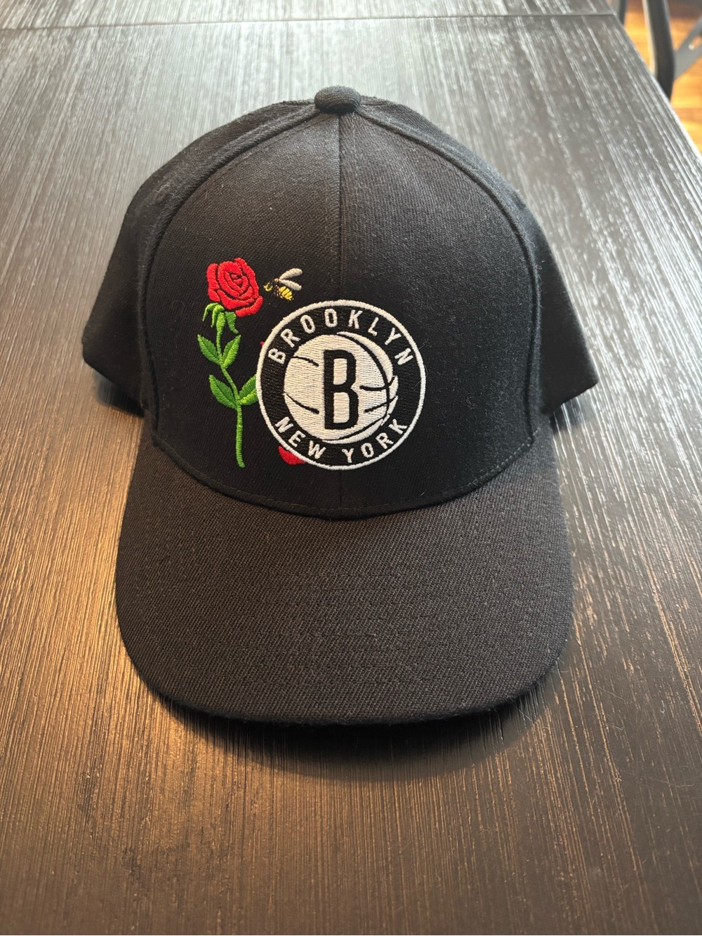 Mitchell & Ness Brooklyn Nets State Flower Adjustable Snapback Hat Cap NBA NWOT